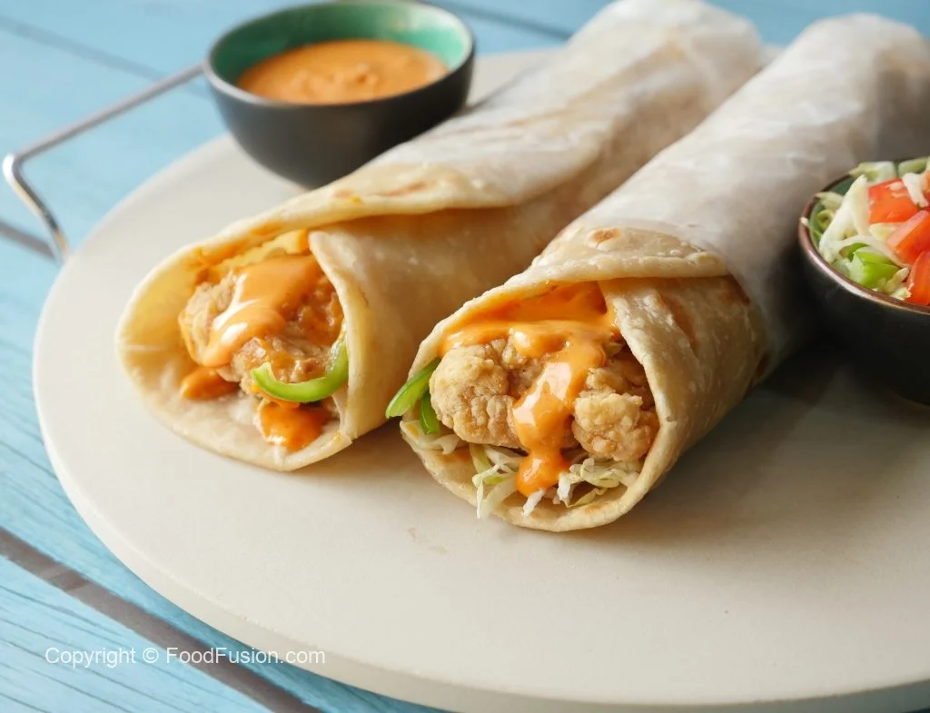 BBQ Roll Paratha